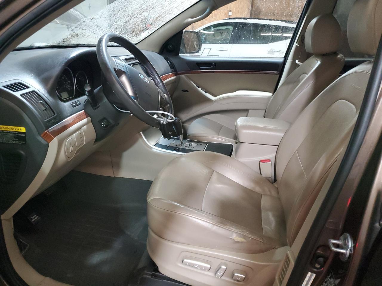 2011 Hyundai Veracruz VIN KM8NUDCC7BU169981 Copart auction photo, front end / rear end damage thumbnail 7