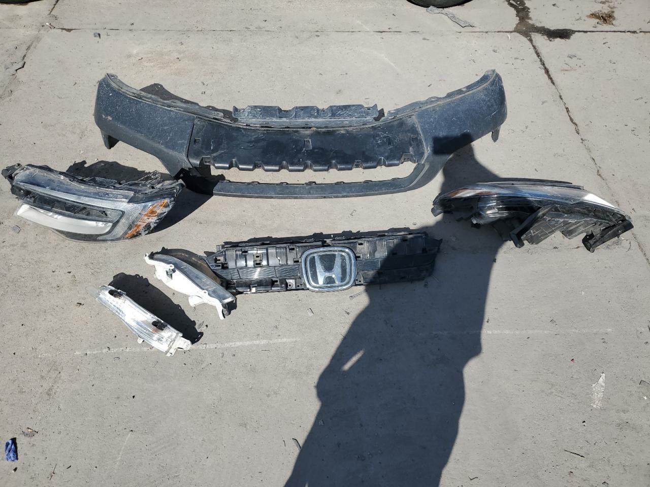 2019 Honda Pilot VIN 5FNYF6H95KB019011 Copart auction photo, front end damage thumbnail 13