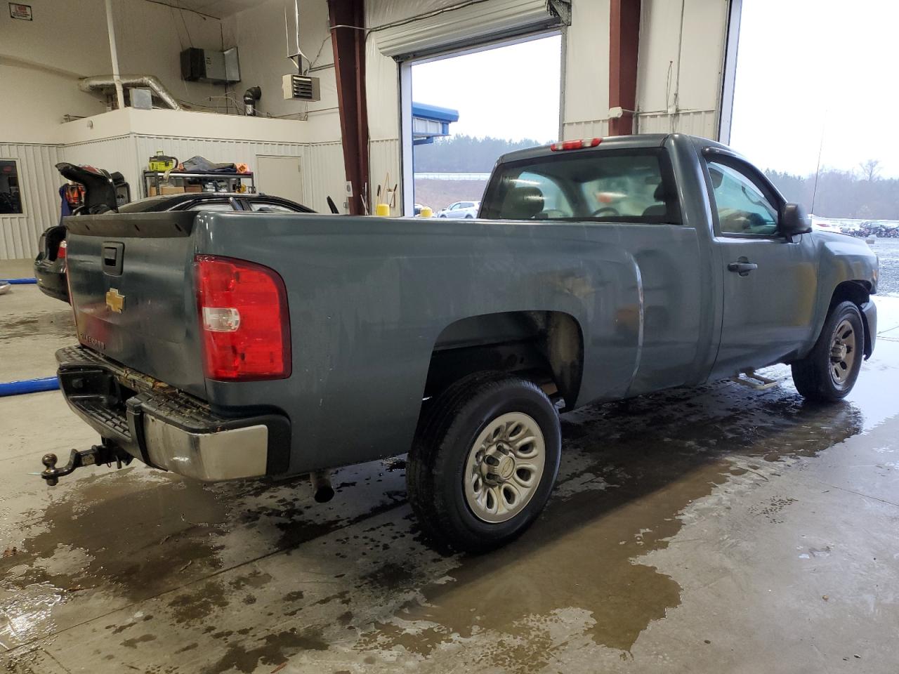 2013 Chevrolet Silverado VIN 1GCNCPEX3DZ137463 Copart auction photo, all over damage thumbnail 3