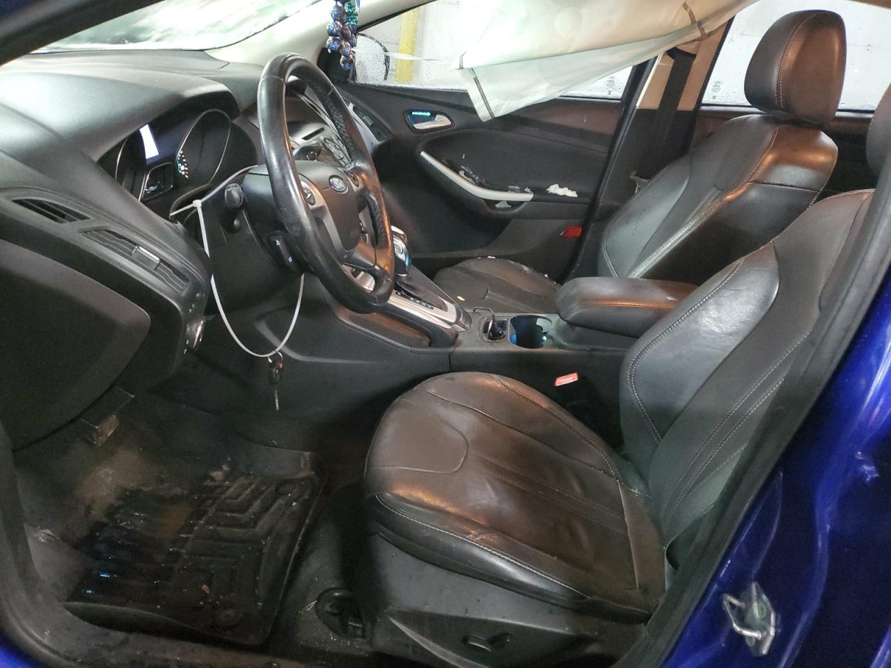 2013 Ford Focus VIN 1FADP3F28DL116113 Copart auction photo, side damage thumbnail 7