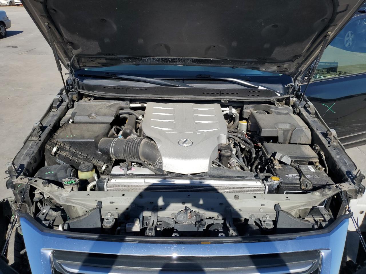 2015 Lexus GX VIN JTJBM7FX4F5110133 Copart auction photo, all over damage thumbnail 12