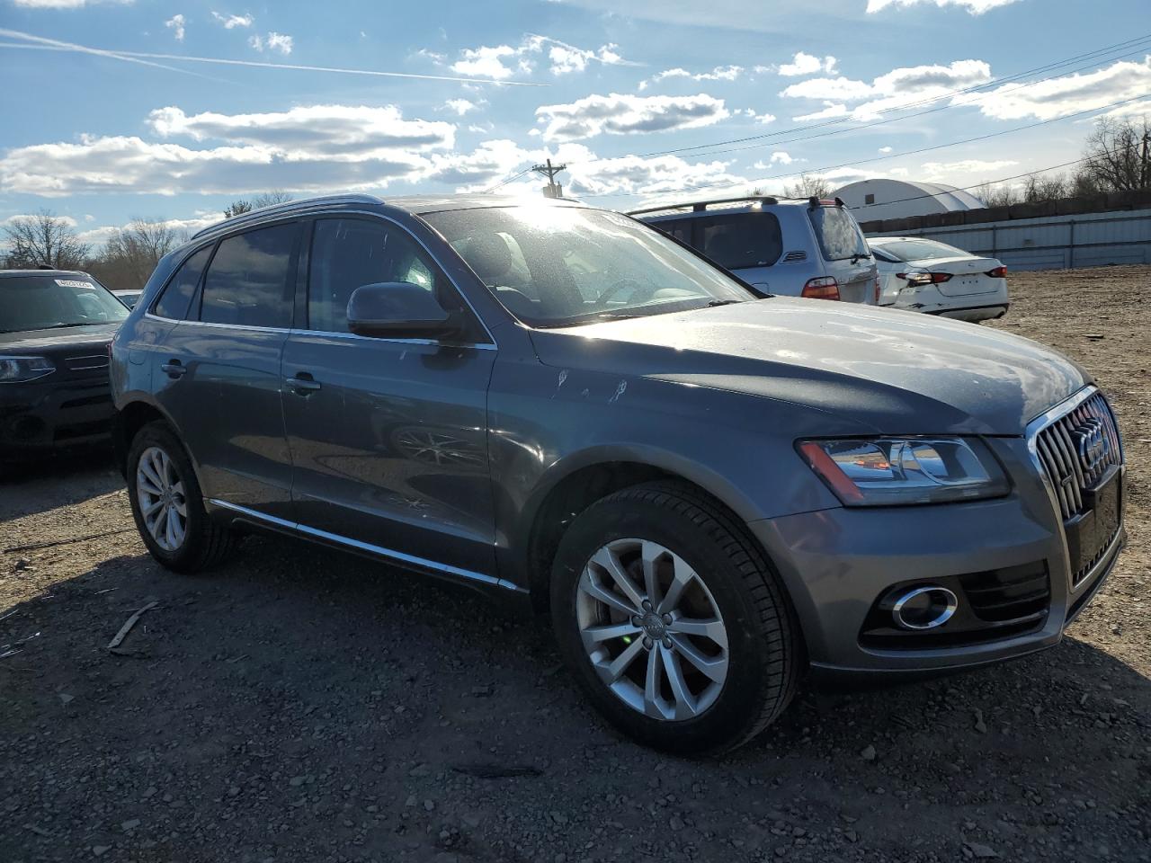 2013 Audi Q5 VIN WA1CFAFP4DA064400 Copart auction photo, rear end damage thumbnail 4