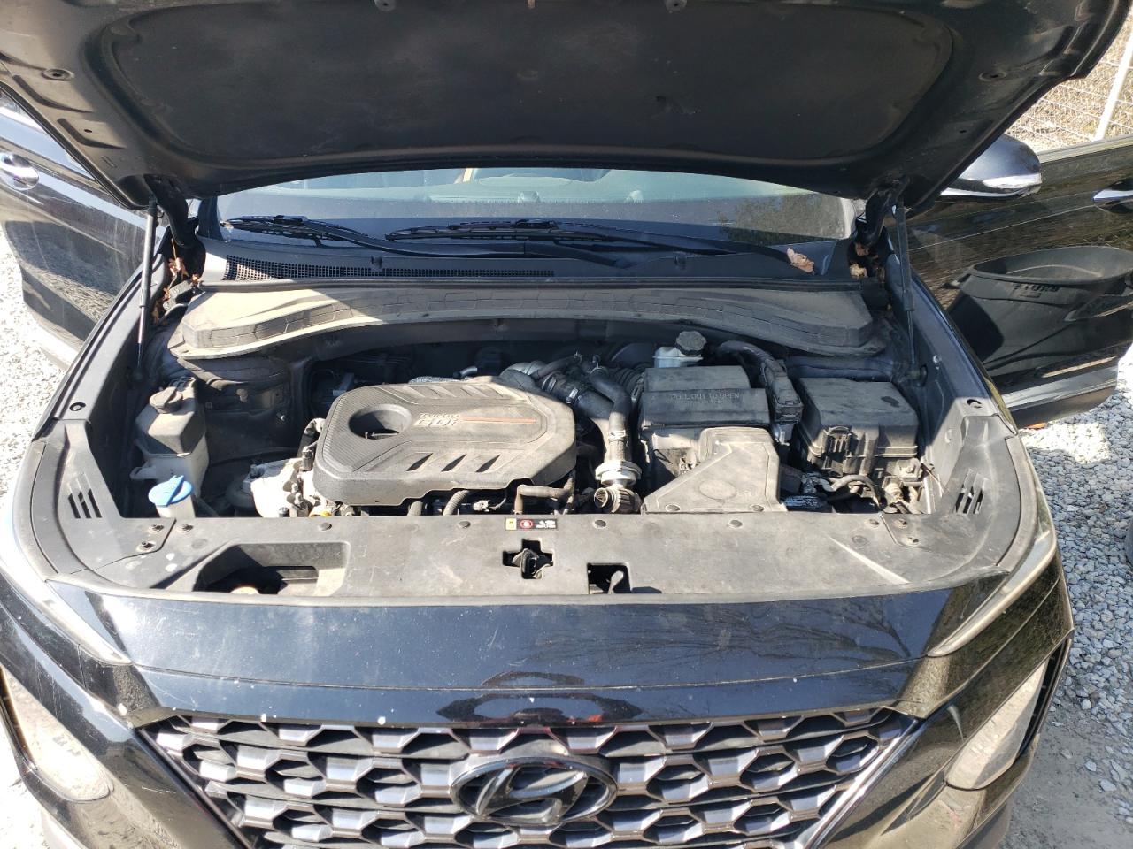 2020 Hyundai Santa Fe VIN 5NMS3CAA4LH165840 Copart auction photo, minor dent/scratches damage thumbnail 12