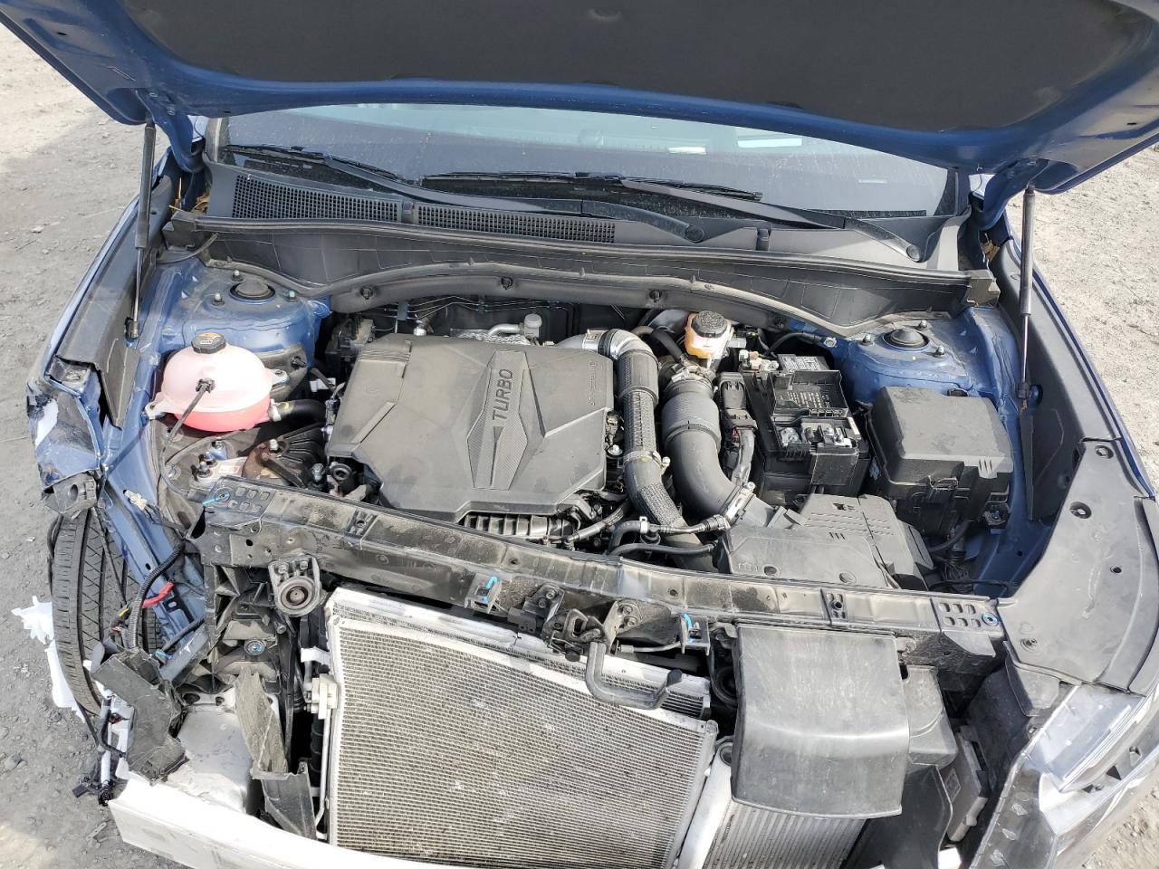 2023 Hyundai Santa Fe VIN 5NMS54AL4PH593947 Copart auction photo, front end damage thumbnail 14