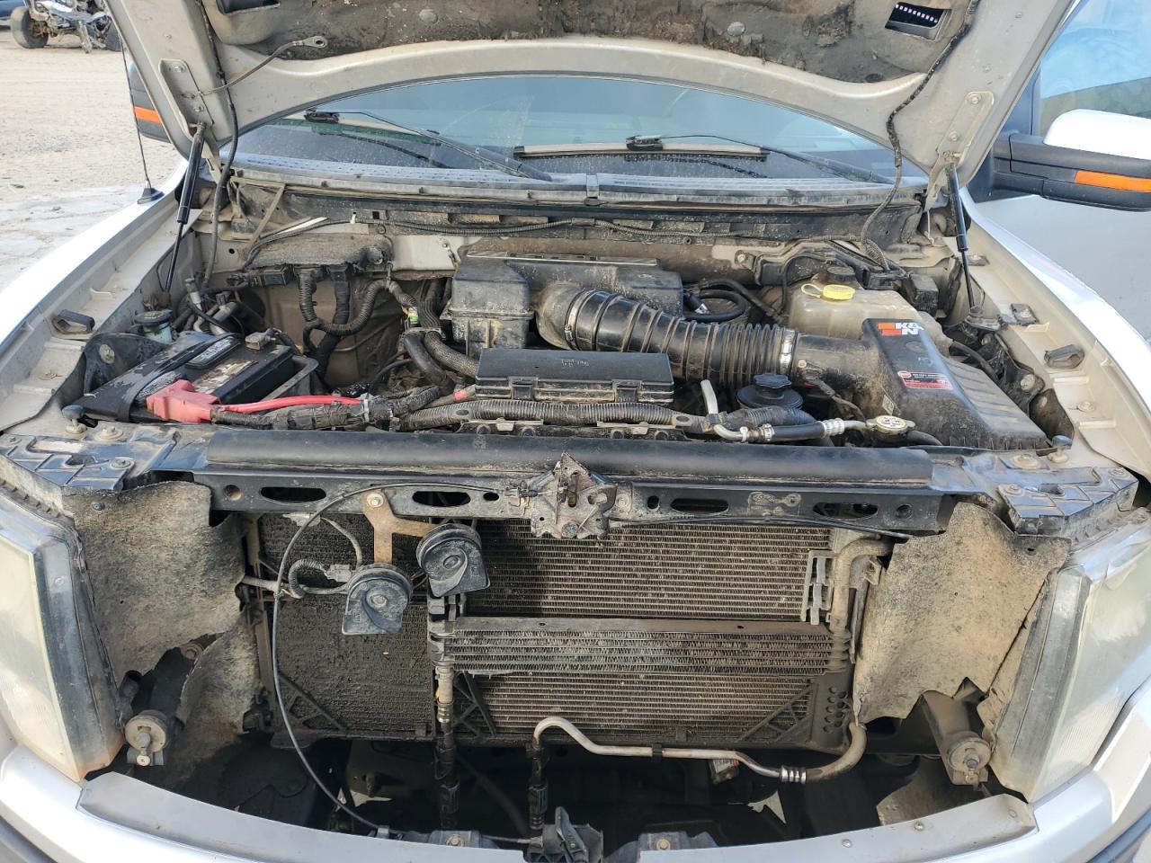 2012 Ford F-150 VIN 1FTFW1R69CFA44621 Copart auction photo, mechanical damage thumbnail 11