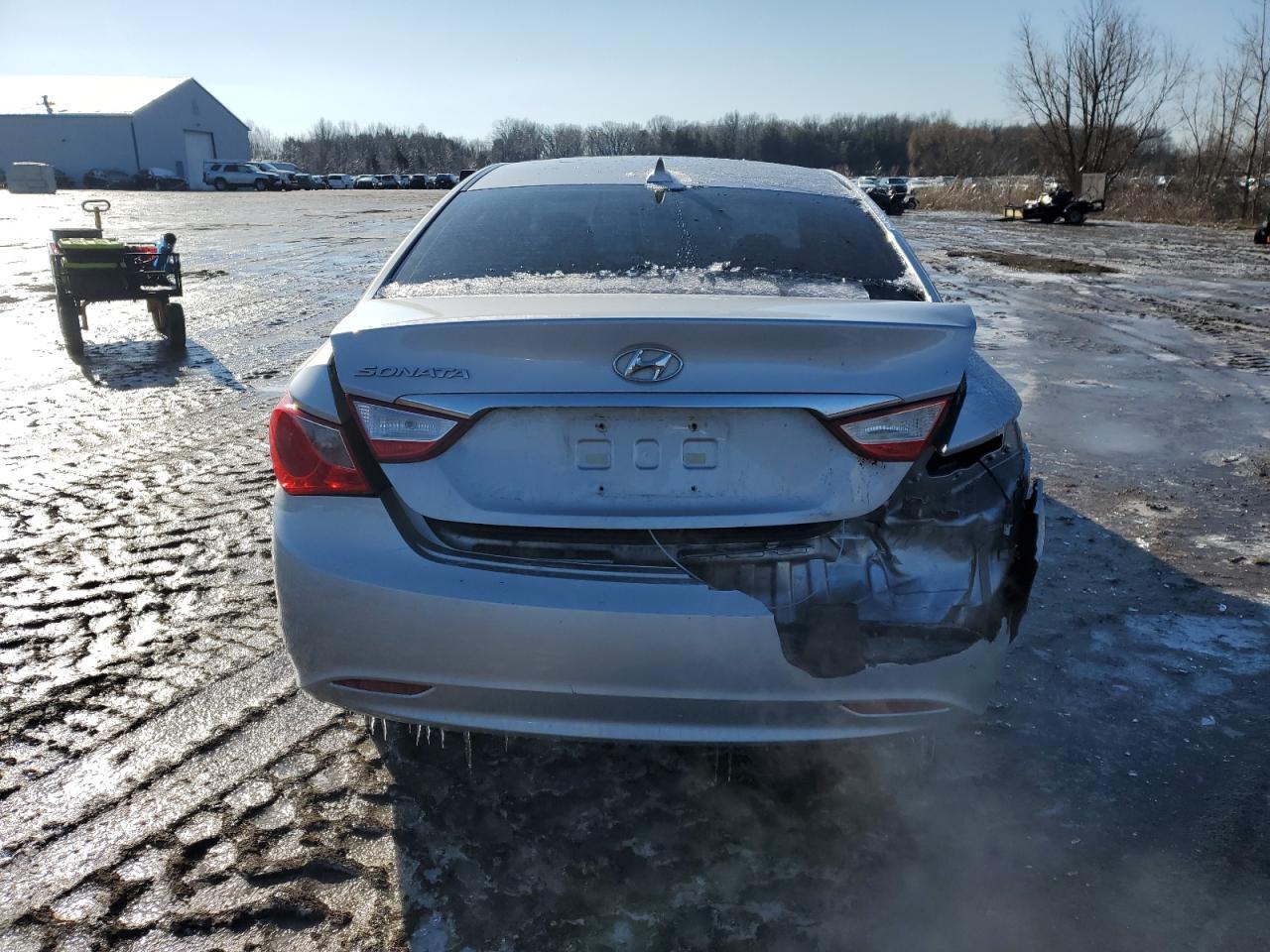 2011 Hyundai Sonata VIN 5NPEB4AC8BH232402 Copart auction photo, rear end damage thumbnail 6