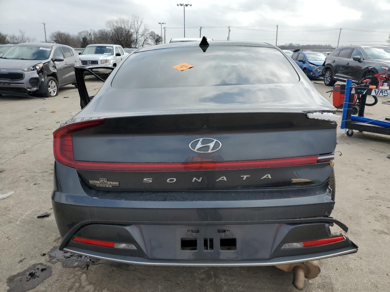 2020 Hyundai Sonata VIN 5NPEG4JA5LH056166 Copart auction photo, front end damage thumbnail 6