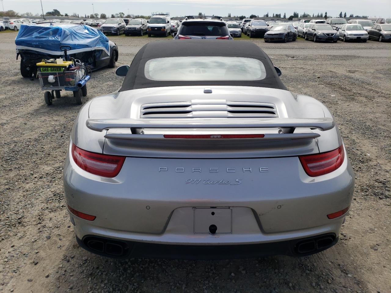 2014 Porsche 911 VIN WP0CD2A91ES173337 Copart auction photo, front end / damage history damage thumbnail 6