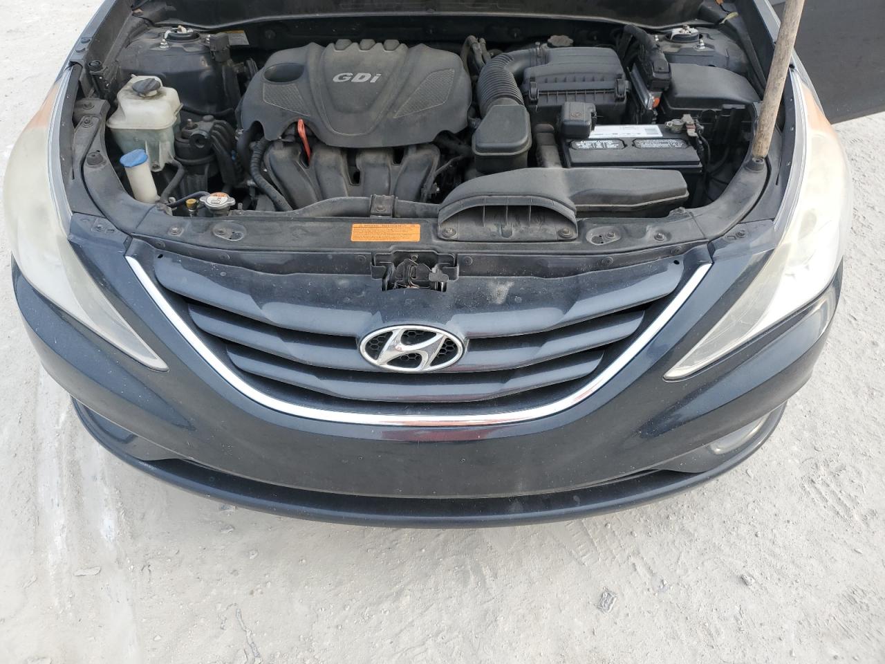 2013 Hyundai Sonata VIN 5NPEB4AC9DH640233 Copart auction photo, rear end / side damage thumbnail 12