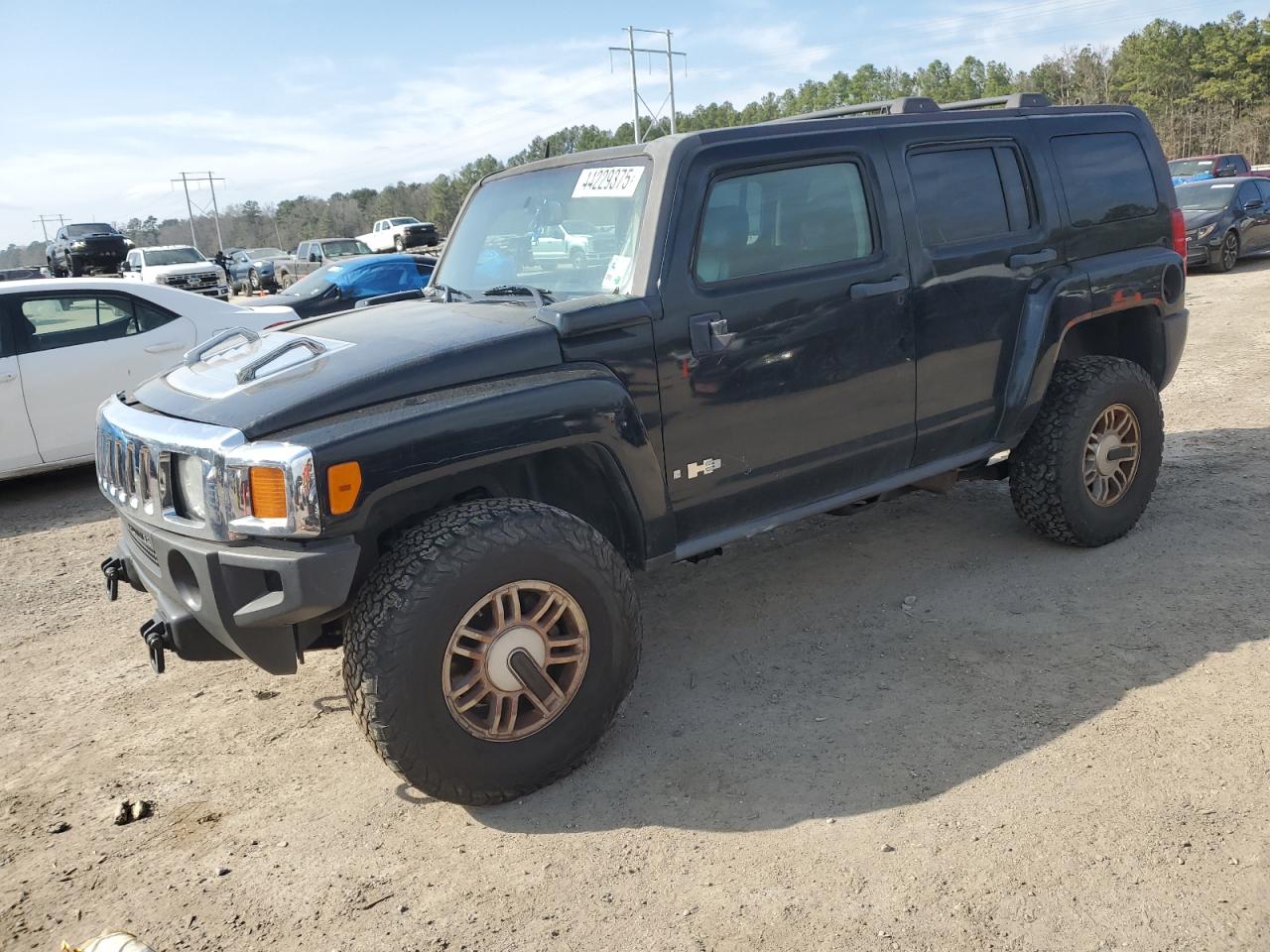 2006 Hummer H3 VIN 5GTDN136868116087 - Copart auction photo
