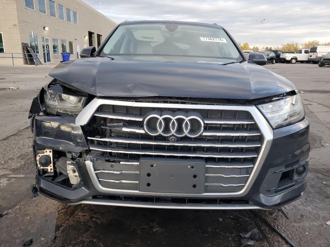 2017 Audi Q7 VIN WA1VAAF77HD027725 Copart auction photo, rear end / front end damage thumbnail 5