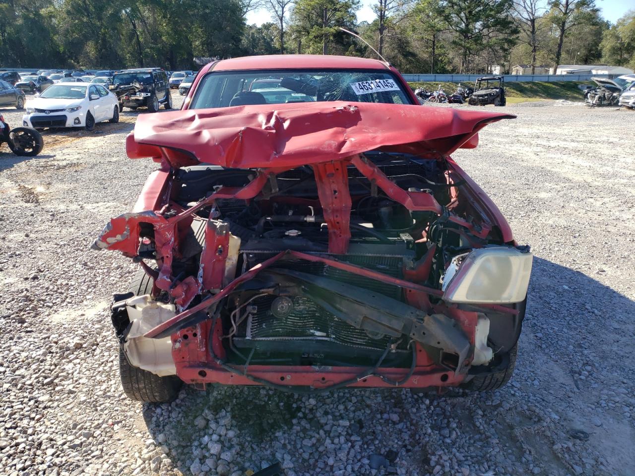 2000 Honda CR-V VIN JHLRD1861YC055113 Copart auction photo, front end damage thumbnail 5