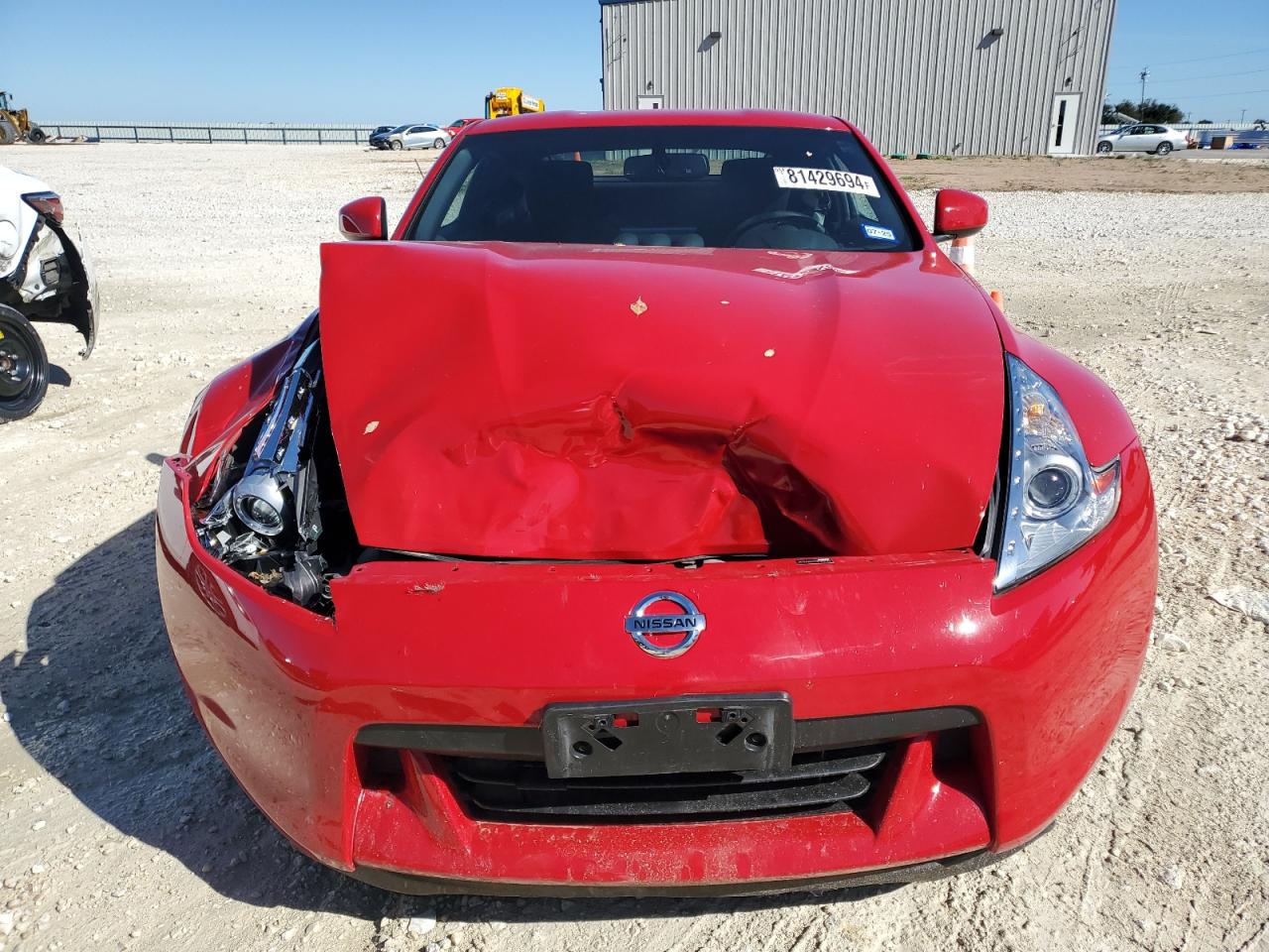2012 Nissan 370Z VIN JN1AZ4EH1CM560769 Copart auction photo, front end damage thumbnail 5