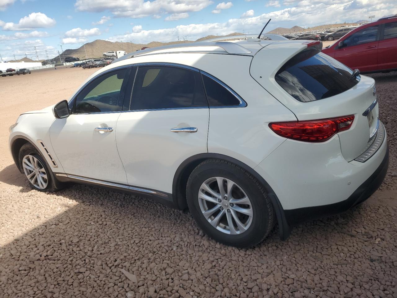 2012 Infiniti FX VIN JN8AS1MW4CM154229 Copart auction photo, side damage thumbnail 2