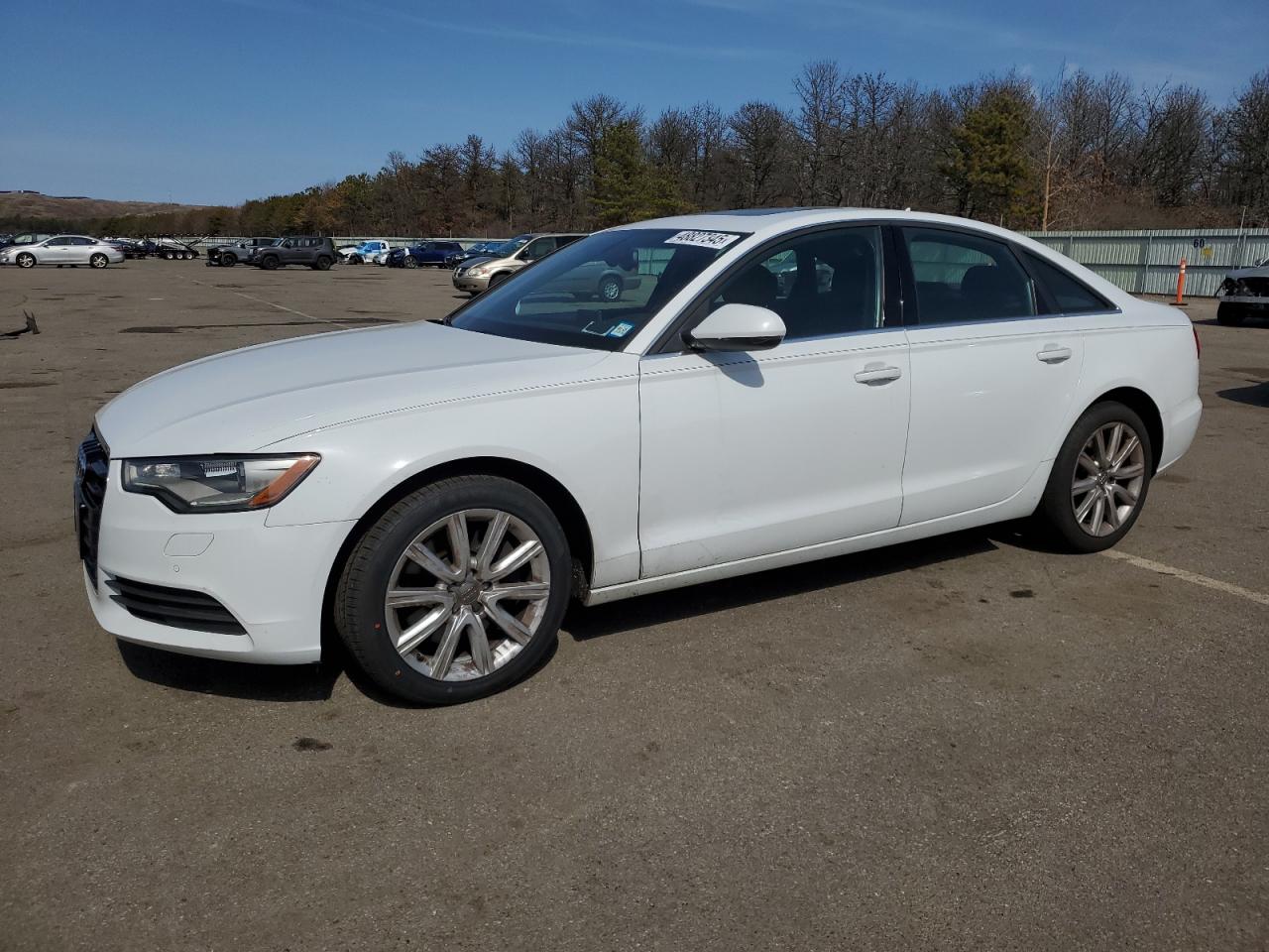 2014 Audi A6 VIN WAUGFAFC7EN023593 - Copart auction photo