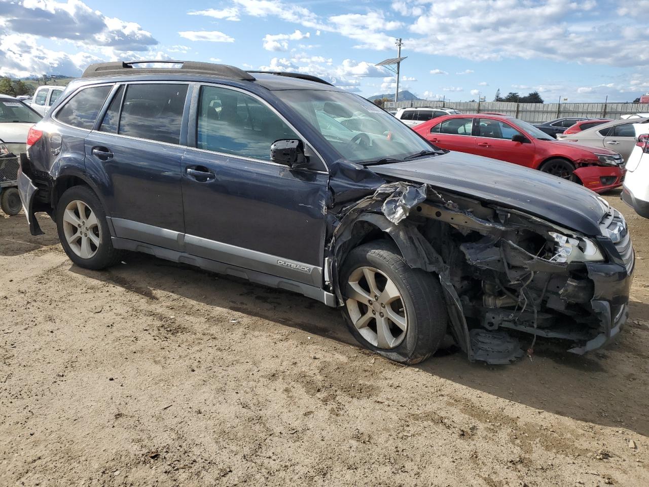 2013 Subaru Outback VIN 4S4BRBCC6D3280586 Copart auction photo, all over damage thumbnail 4