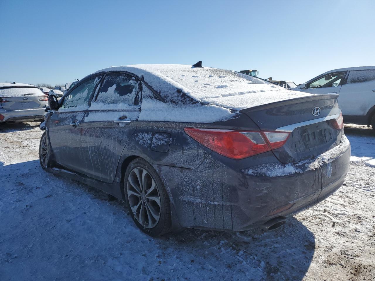 2013 Hyundai Sonata VIN 5NPEC4AC2DH521260 Copart auction photo, front end / minor dent/scratches damage thumbnail 2