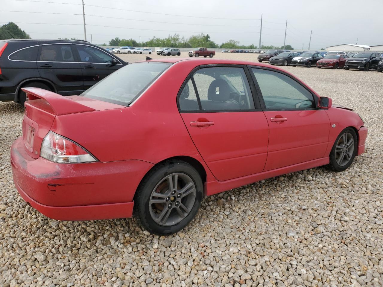 2004 Mitsubishi Lancer VIN JA3AJ66F94U023029 Copart auction photo, all over damage thumbnail 3