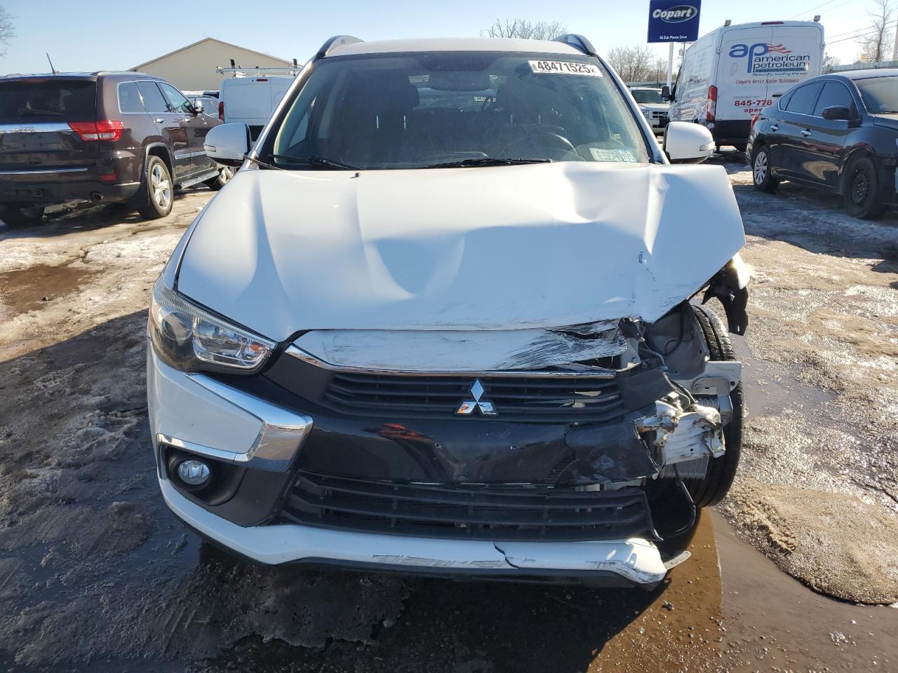 2017 Mitsubishi Outlander VIN JA4AR4AW3HZ040918 Copart auction photo, front end damage thumbnail 5