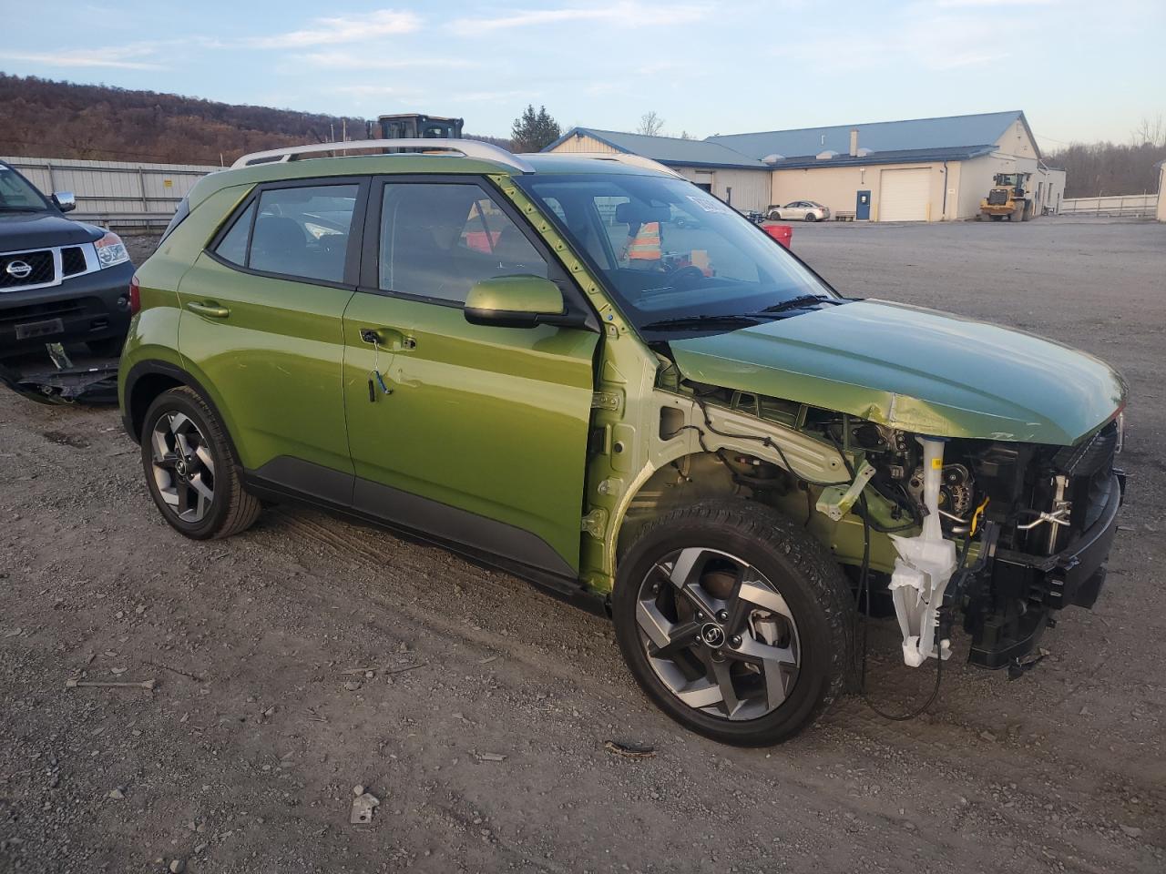 2024 Hyundai Venue VIN KMHRC8A33RU328522 Copart auction photo, front end damage thumbnail 4