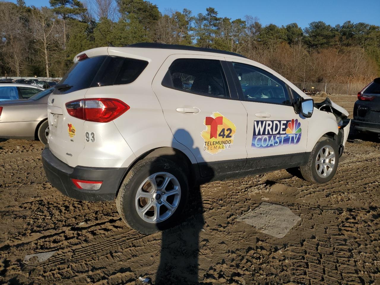 2020 Ford EcoSport VIN MAJ6S3GL6LC336654 Copart auction photo, front end / minor dent/scratches damage thumbnail 3