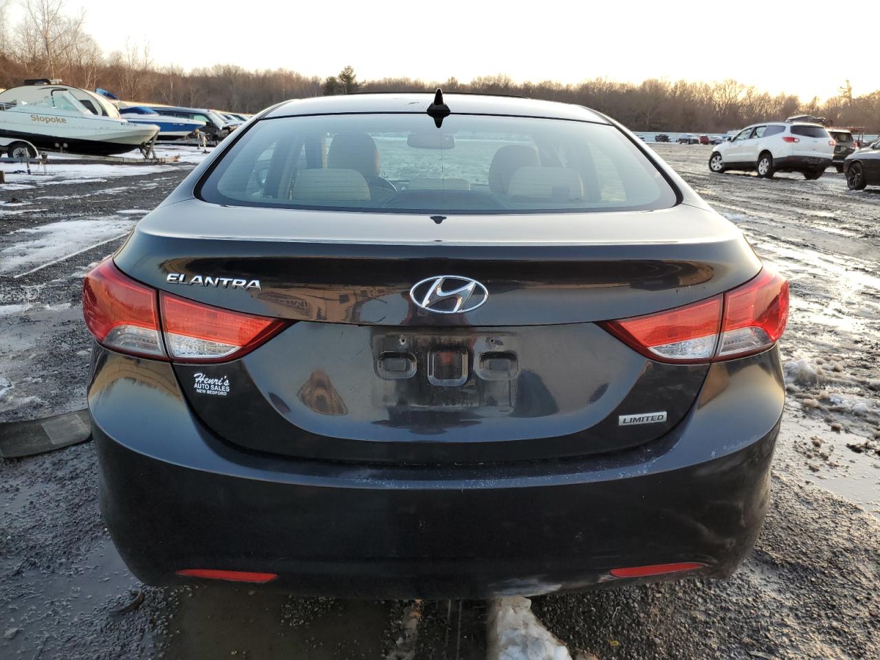2012 Hyundai Elantra VIN KMHDH4AE3CU273938 Copart auction photo, front end / minor dent/scratches damage thumbnail 6