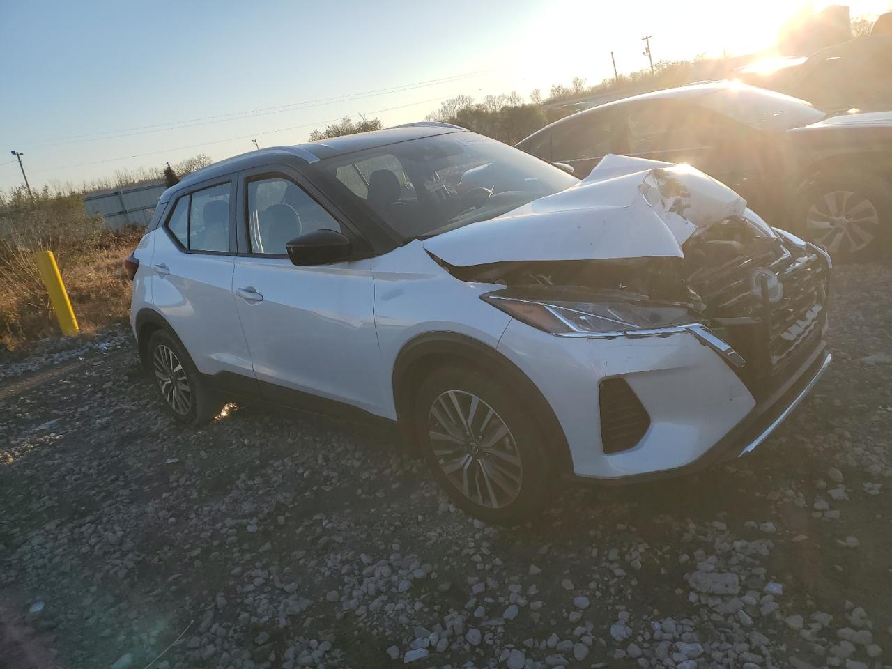 2022 Nissan Kicks VIN 3N1CP5CV9NL525018 Copart auction photo, front end damage thumbnail 4