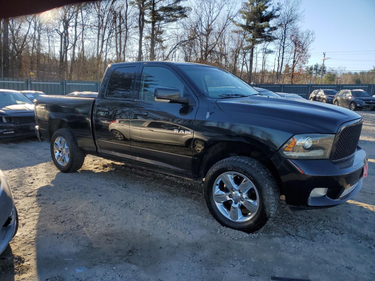 2009 Dodge RAM VIN 1D3HV18T89S747797 Copart auction photo, rear end / minor dent/scratches damage thumbnail 4
