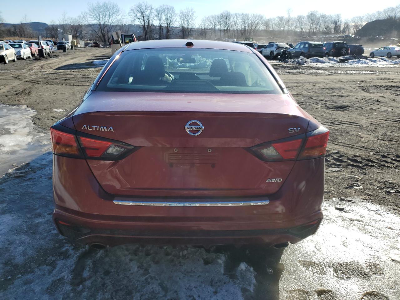 2019 Nissan Altima VIN 1N4BL4DW0KN304902 Copart auction photo, front end / side damage thumbnail 6