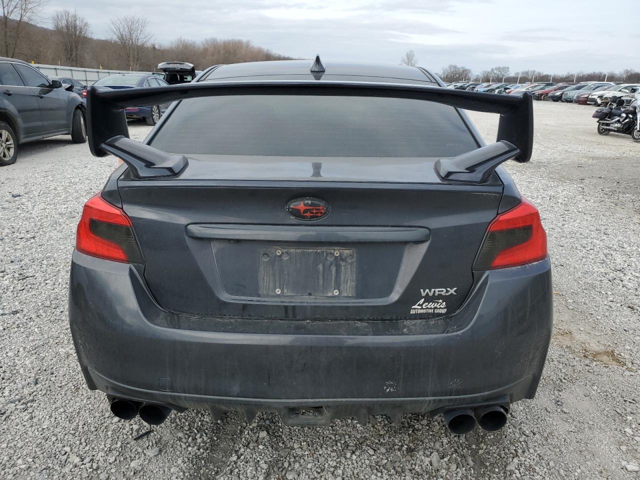 2016 Subaru WRX VIN JF1VA1F66G9831485 Copart auction photo, front end damage thumbnail 6