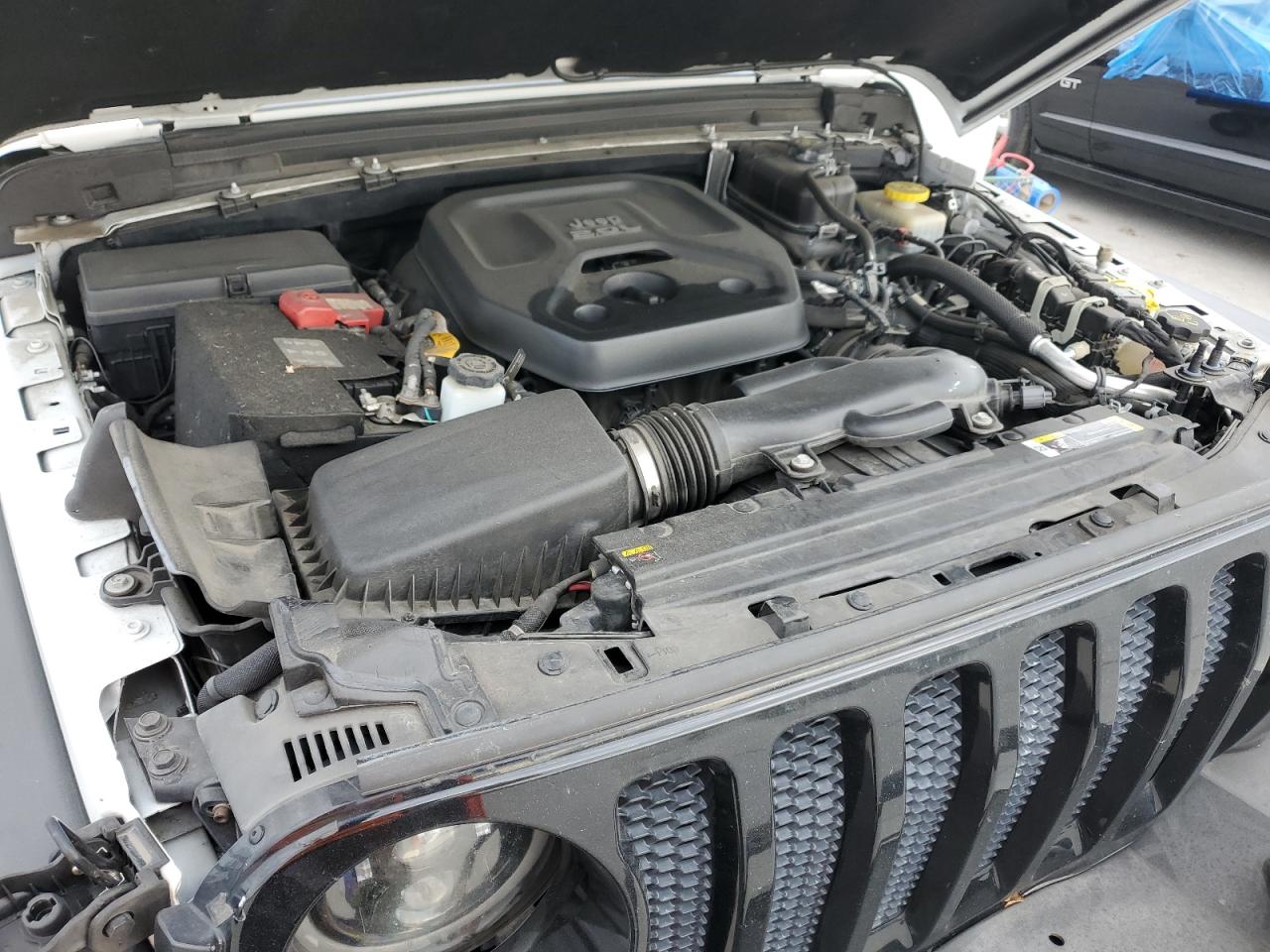 2021 Jeep Wrangler VIN 1C4HJXDN6MW669813 Copart auction photo, front end / rear end damage thumbnail 13