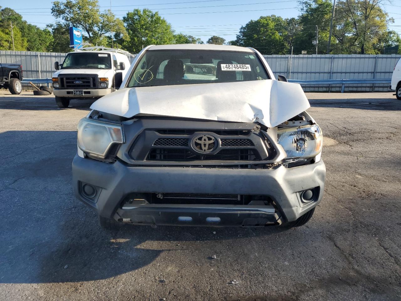 2012 Toyota Tacoma VIN 5TFTX4CN1CX014542 Copart auction photo, front end damage thumbnail 5