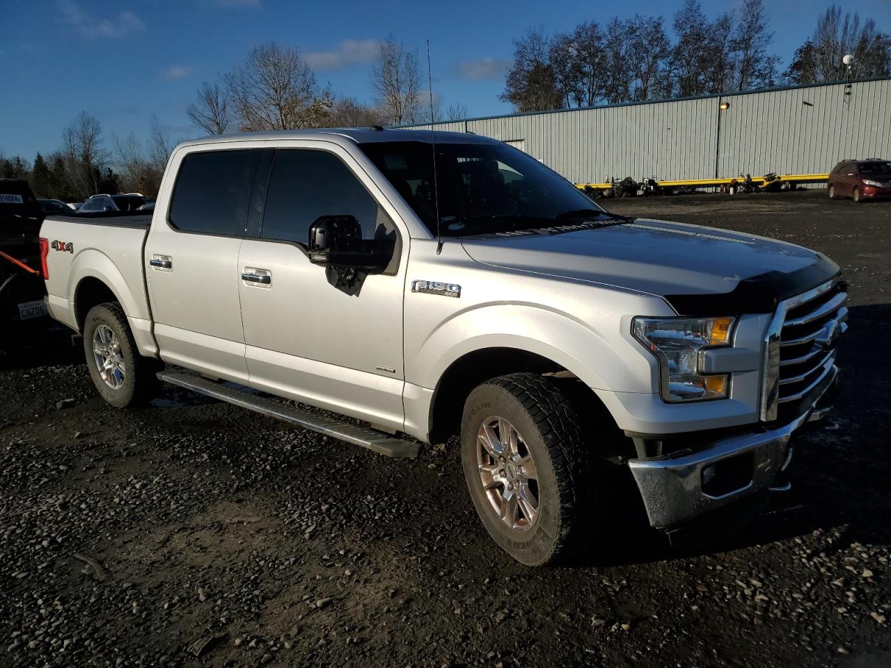 2016 Ford F-150 VIN 1FTEW1EP2GKE84378 Copart auction photo, front end / side damage thumbnail 4