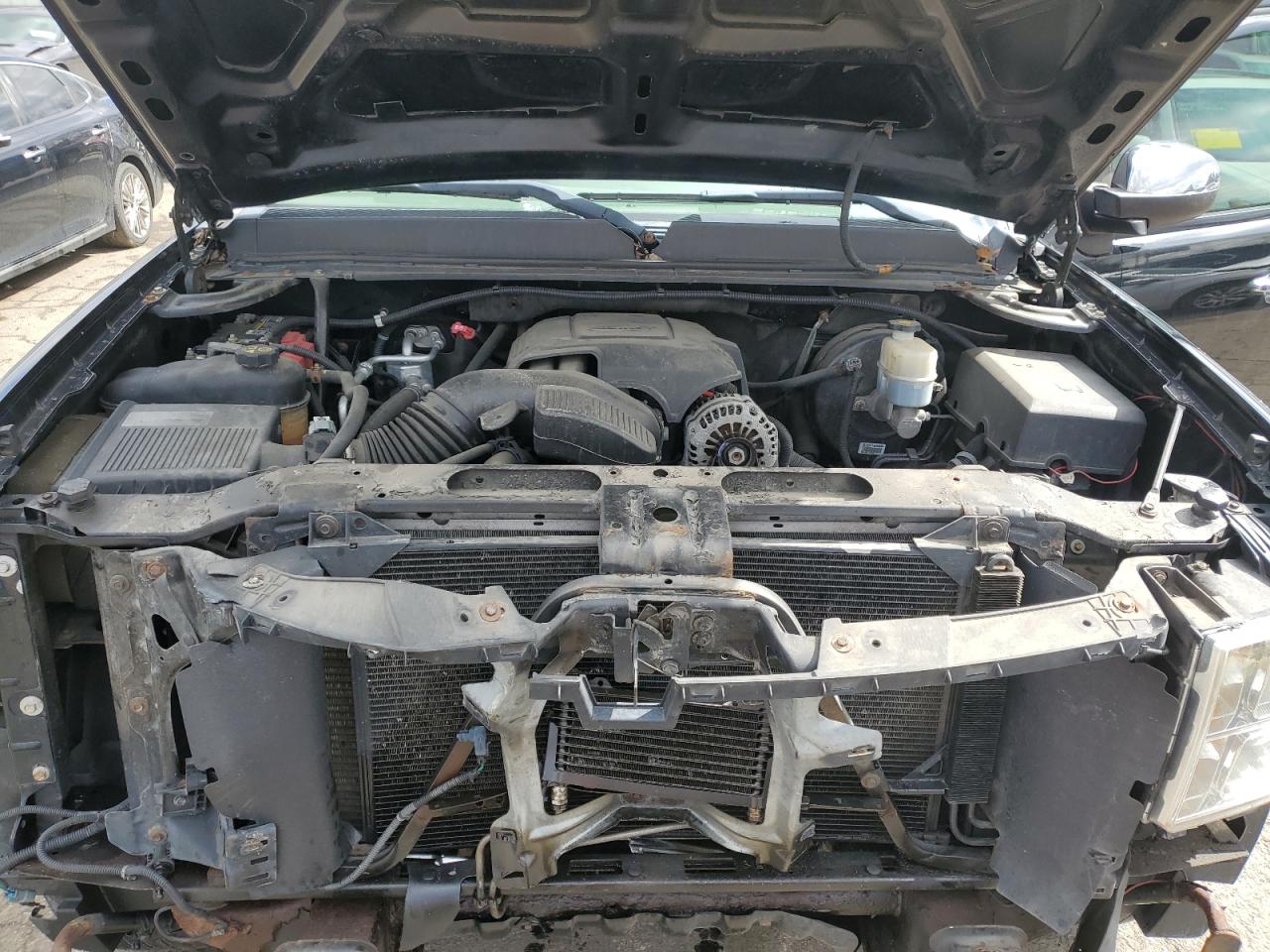2011 GMC Sierra VIN 3GTP2UEA9BG405337 Copart auction photo, front end / rear end damage thumbnail 11