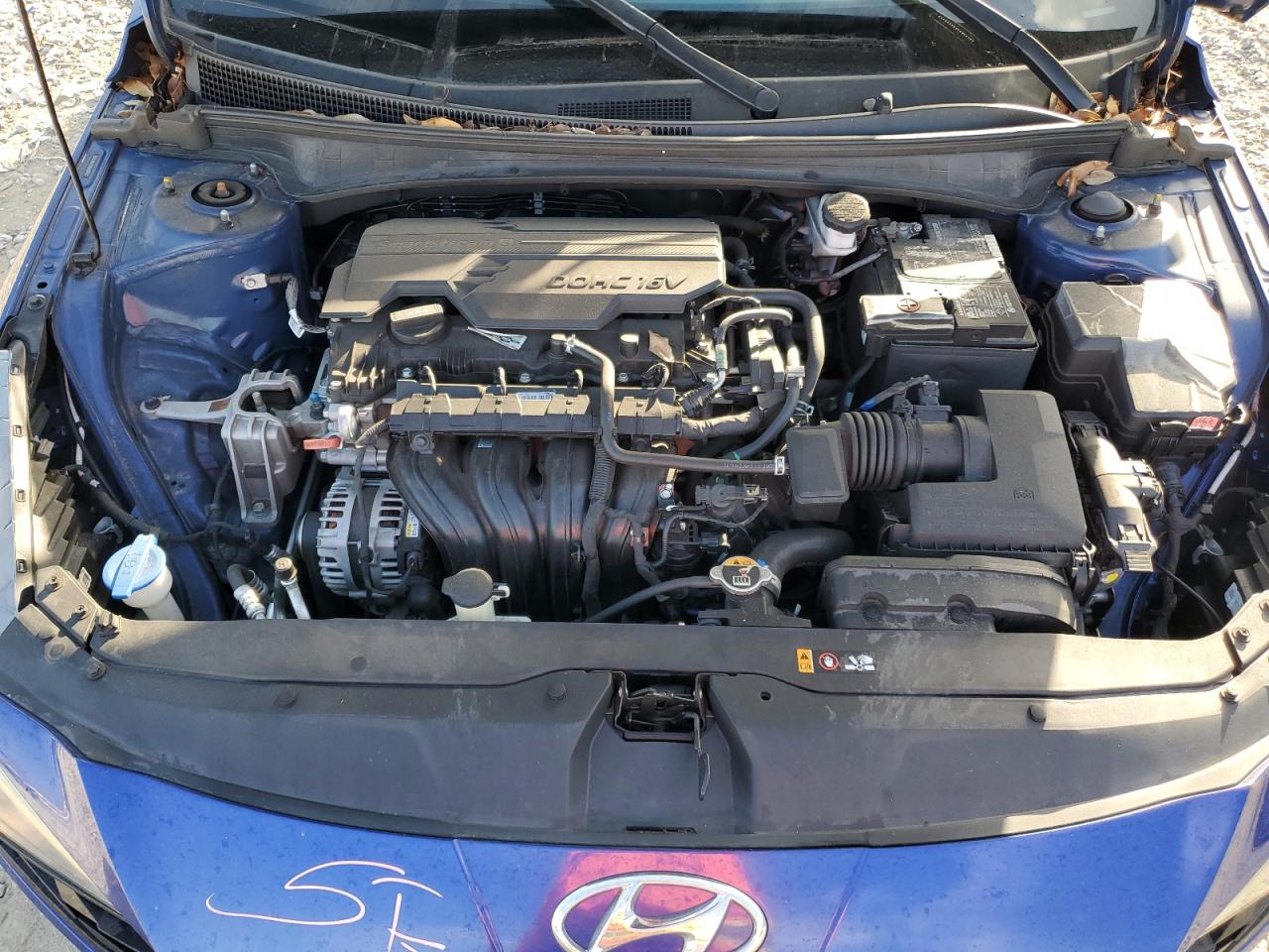 2021 Hyundai Elantra VIN 5NPLM4AG0MH004532 Copart auction photo, rear end damage thumbnail 11