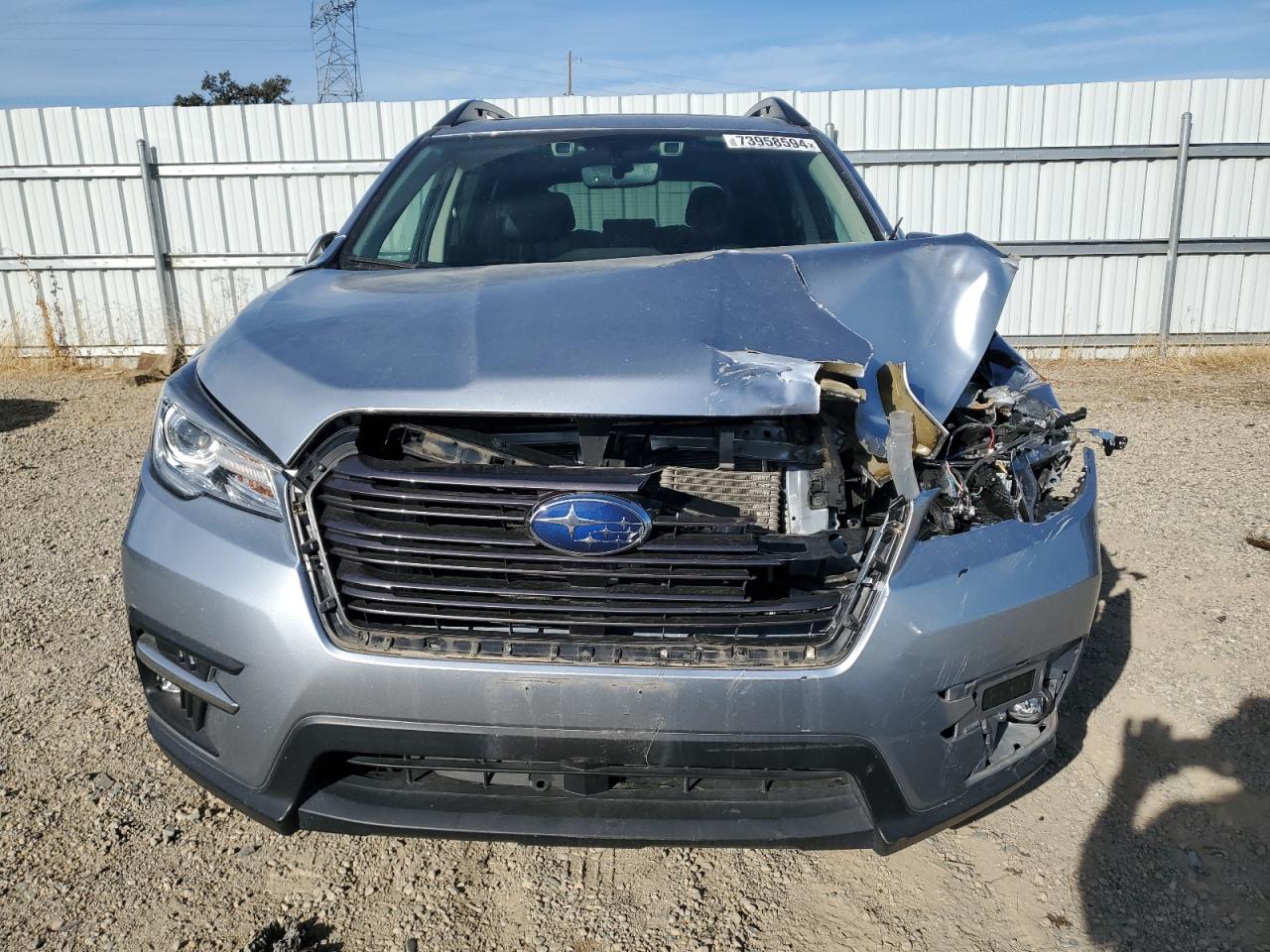 2020 Subaru Ascent VIN 4S4WMALD5L3422007 Copart auction photo, front end damage thumbnail 5