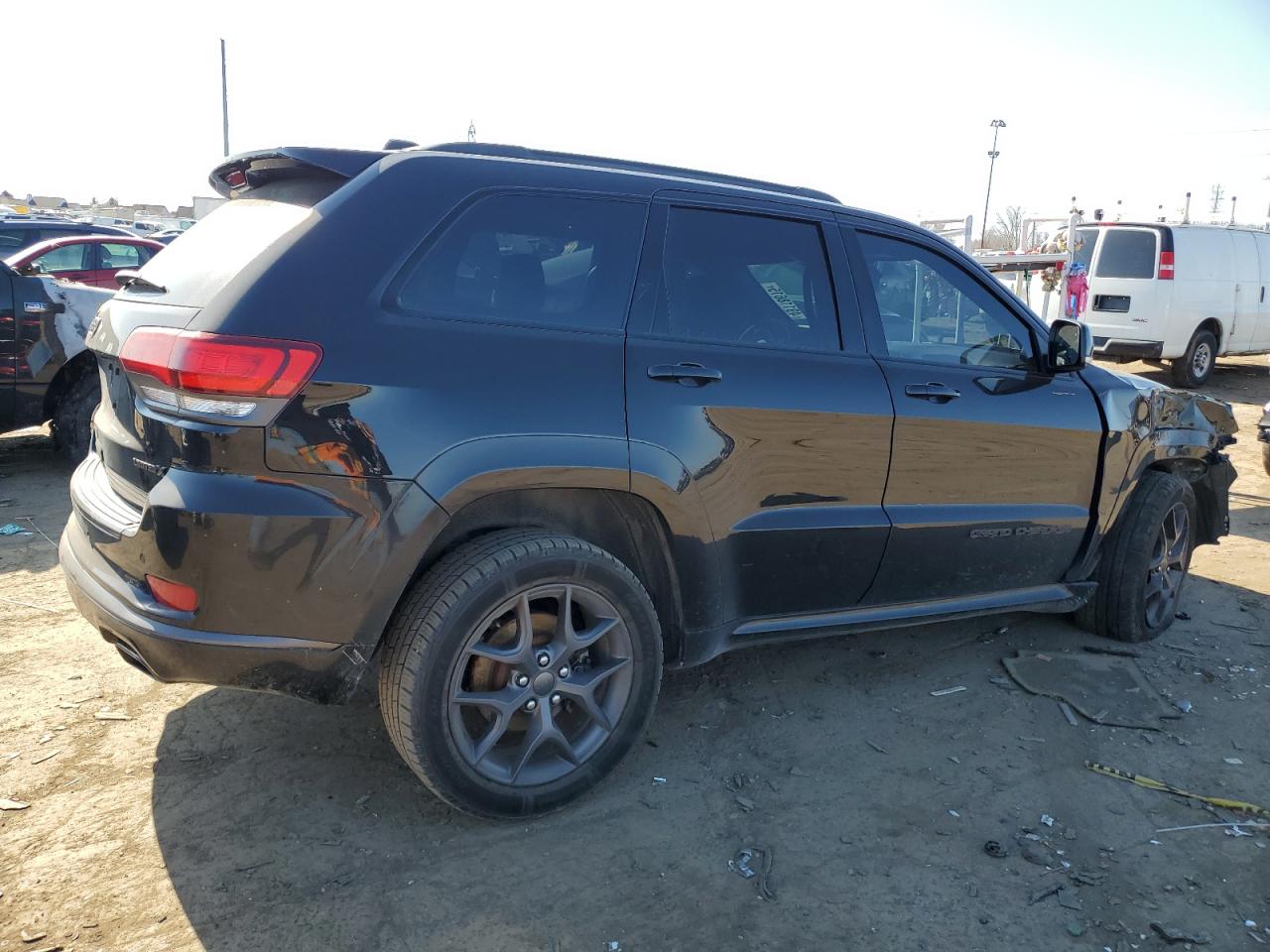 2020 Jeep Grand Cherokee VIN 1C4RJFBG0LC267787 Copart auction photo, all over / undercarriage damage thumbnail 3