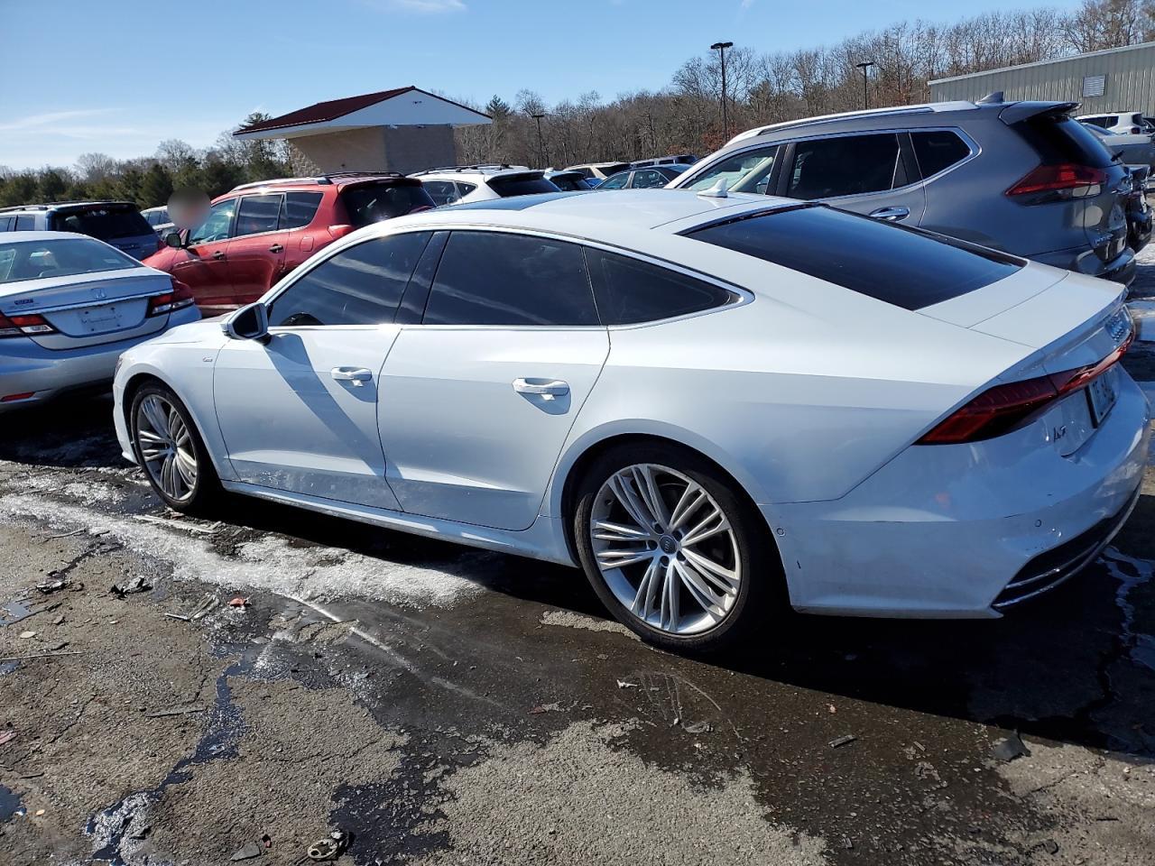 2019 Audi A7 VIN WAUU2AF21KN017385 Copart auction photo, normal wear damage thumbnail 2