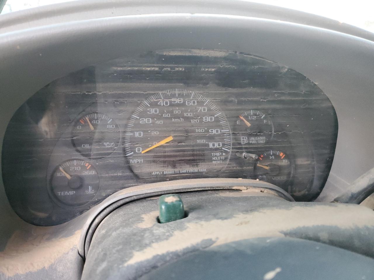 2000 GMC Safari VIN 1GTDM19W8YB529442 Copart auction photo, water/flood damage thumbnail 9