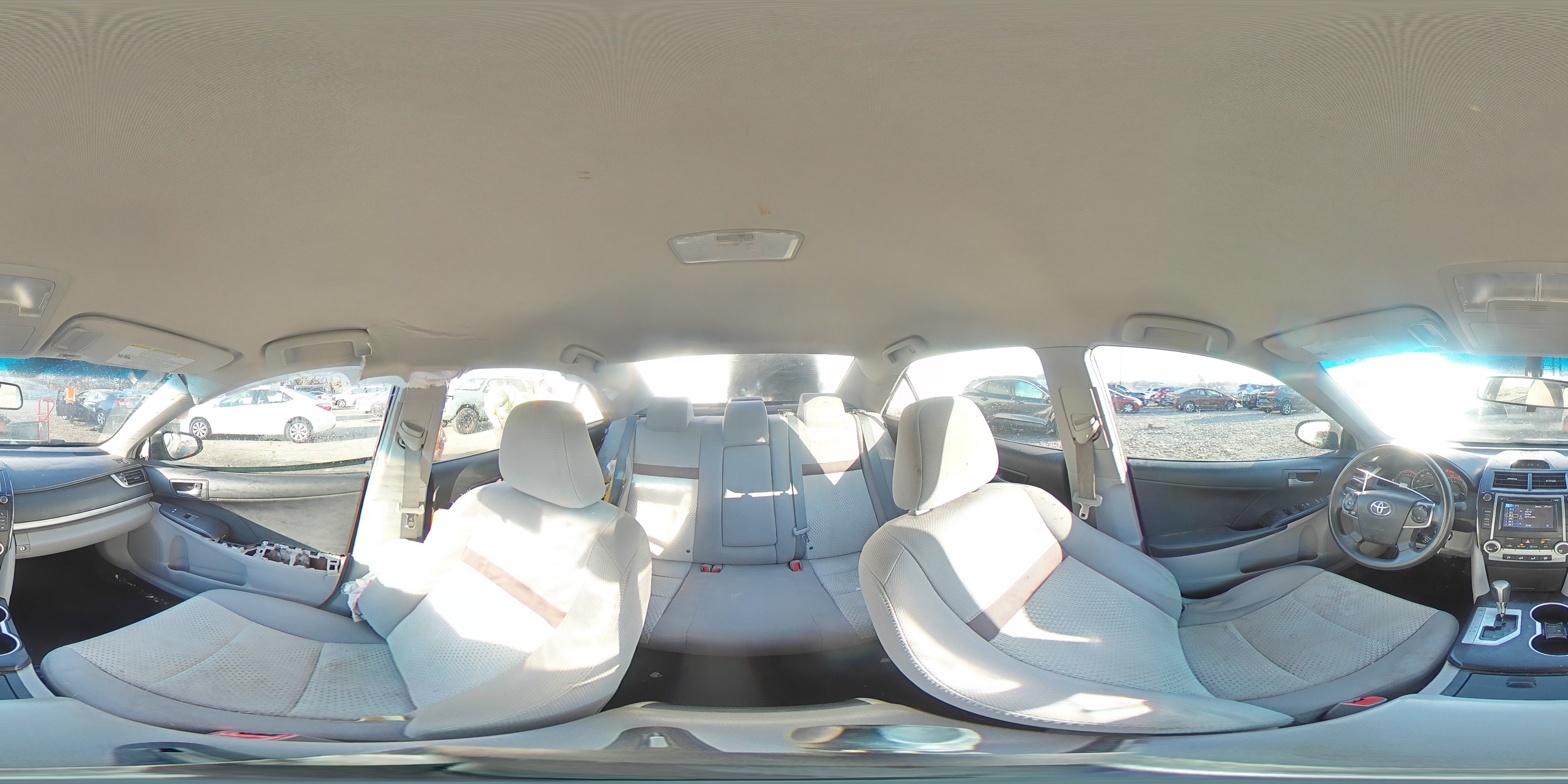 2012 Toyota Camry VIN 4T4BF1FK6CR210719 Copart auction photo, side damage thumbnail 14