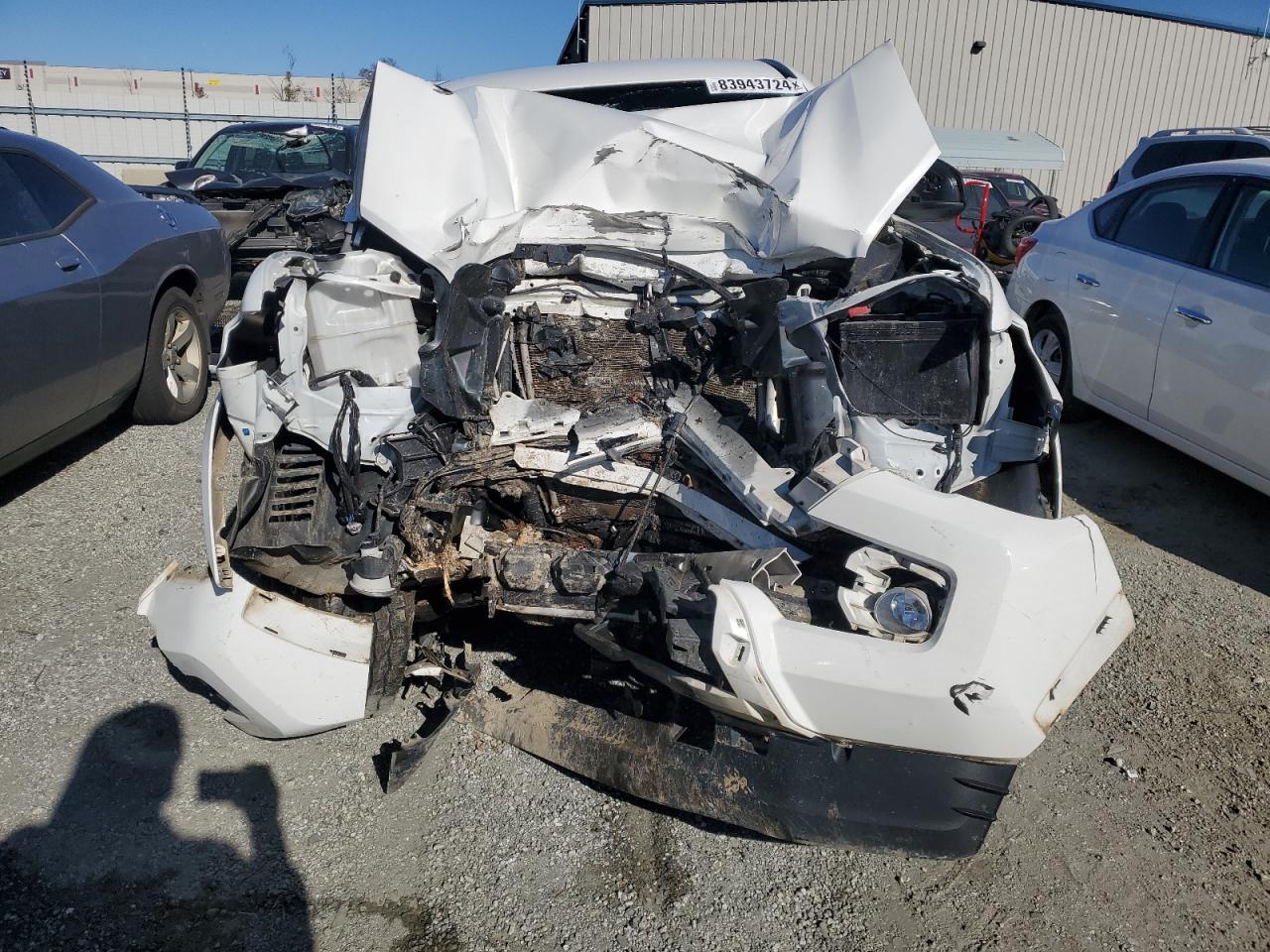 2020 Toyota Tacoma VIN 3TMCZ5AN4LM352879 Copart auction photo, front end damage thumbnail 5