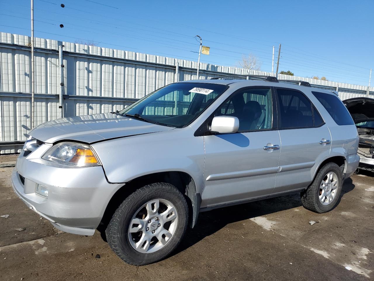 2006 Acura MDX VIN 2HNYD18776H502355