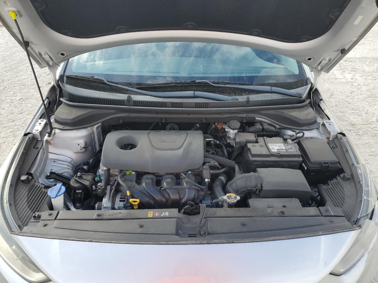 2018 Hyundai Accent VIN 3KPC24A36JE016610 Copart auction photo, rear end / side damage thumbnail 13