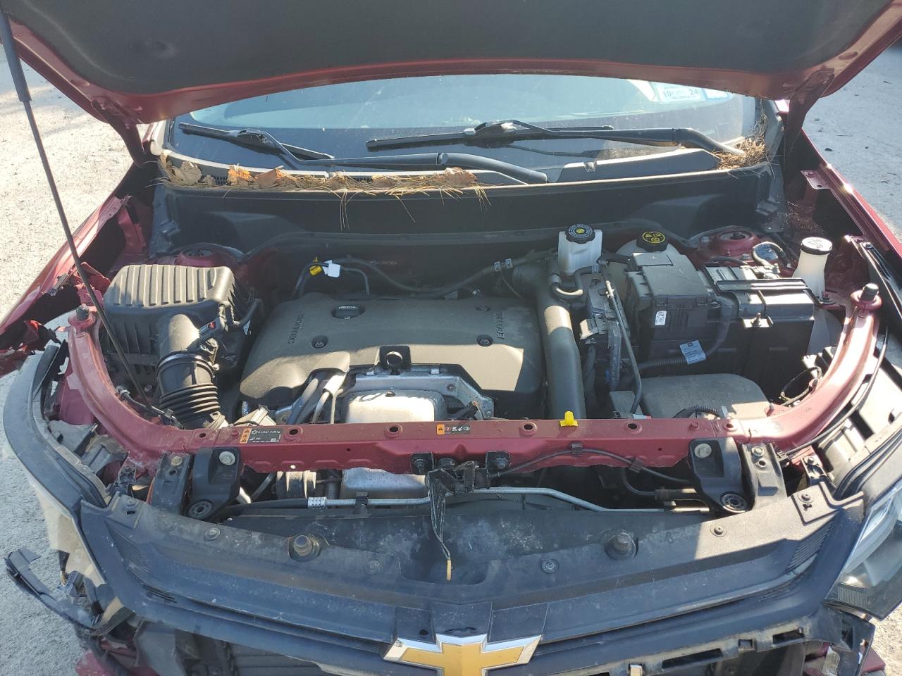 2020 Chevrolet Equinox VIN 3GNAXVEX4LS567965 Copart auction photo, all over damage thumbnail 13