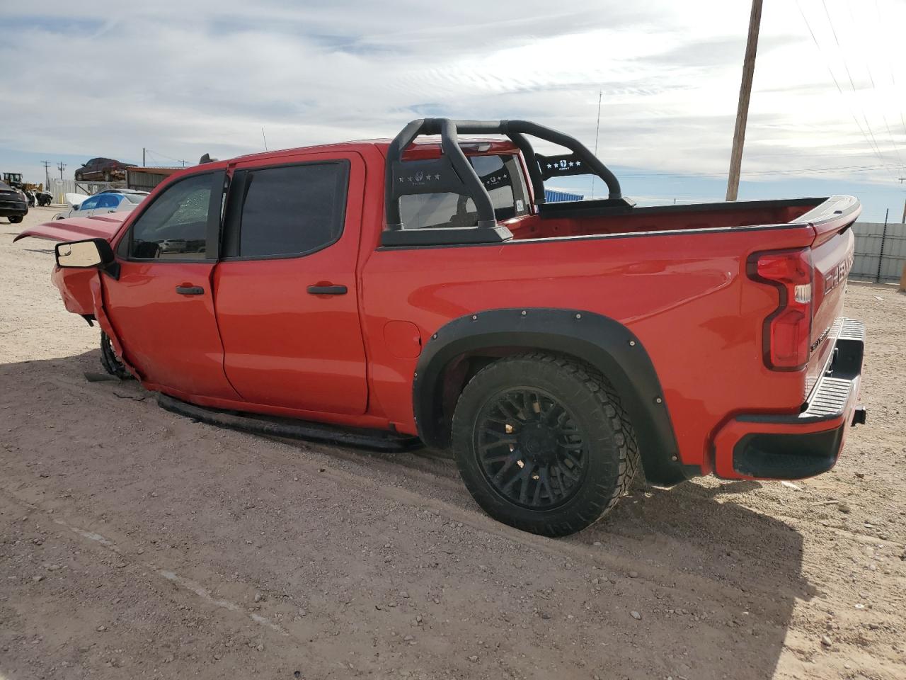 2021 Chevrolet Silverado VIN 3GCPWBEK1MG129322 Copart auction photo, all over damage thumbnail 2