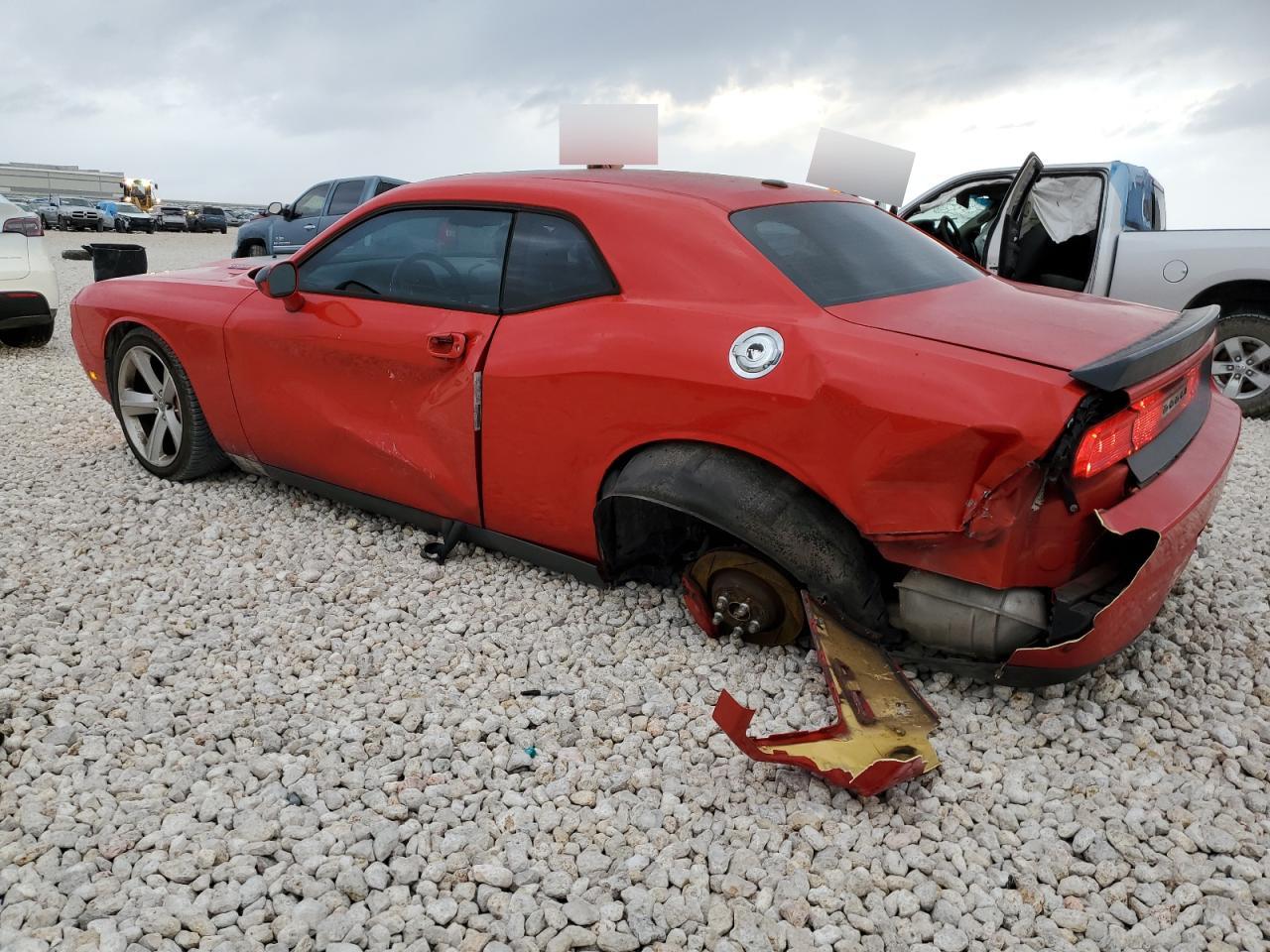 2010 Dodge Challenger VIN 2B3CJ7DW6AH122510 Copart auction photo, side / rear end damage thumbnail 2