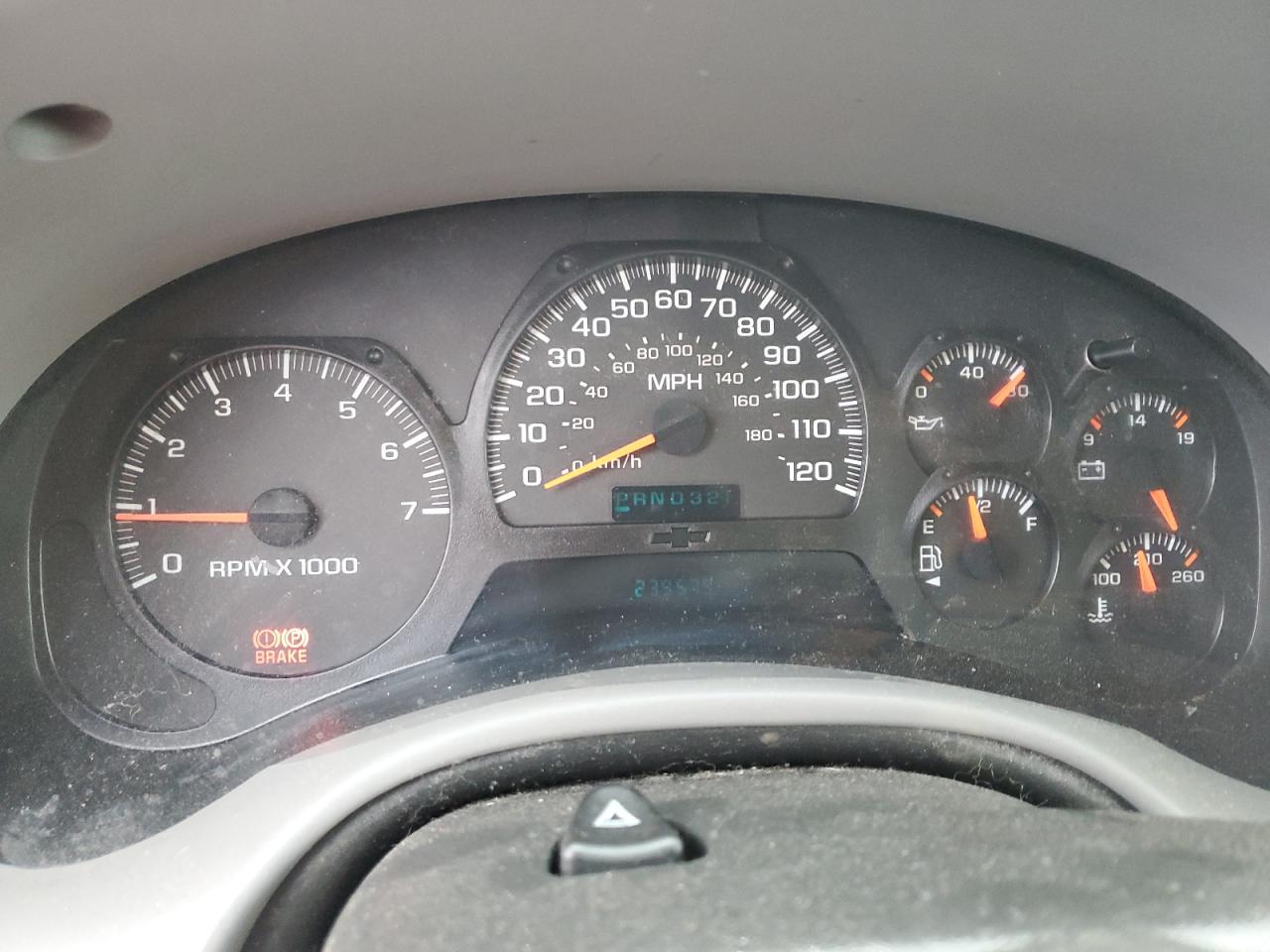 2005 Chevrolet TrailBlazer VIN 1GNDS13S552389882 Copart auction photo, front end / rear end damage thumbnail 9