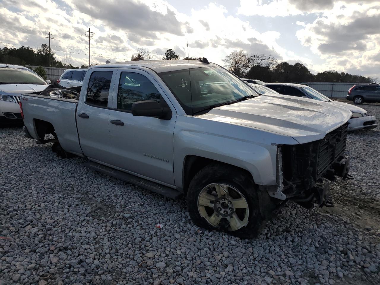 2018 Chevrolet Silverado VIN 1GCVKPEC5JZ180617 Copart auction photo, front end / rear end damage thumbnail 4