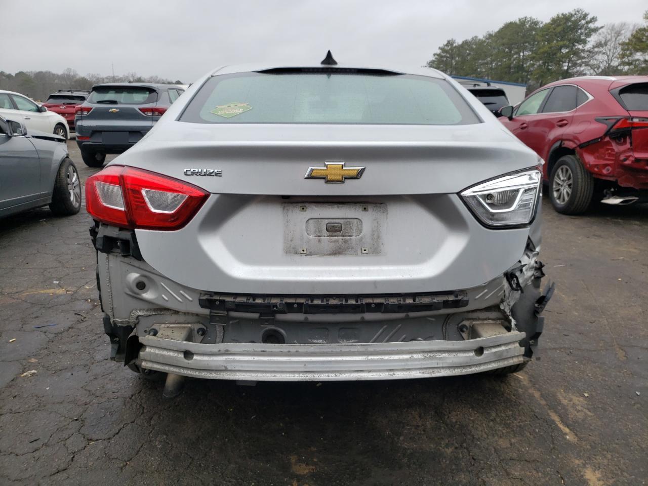 2019 Chevrolet Cruze VIN 1G1BC5SM1K7123192 Copart auction photo, rear end damage thumbnail 6