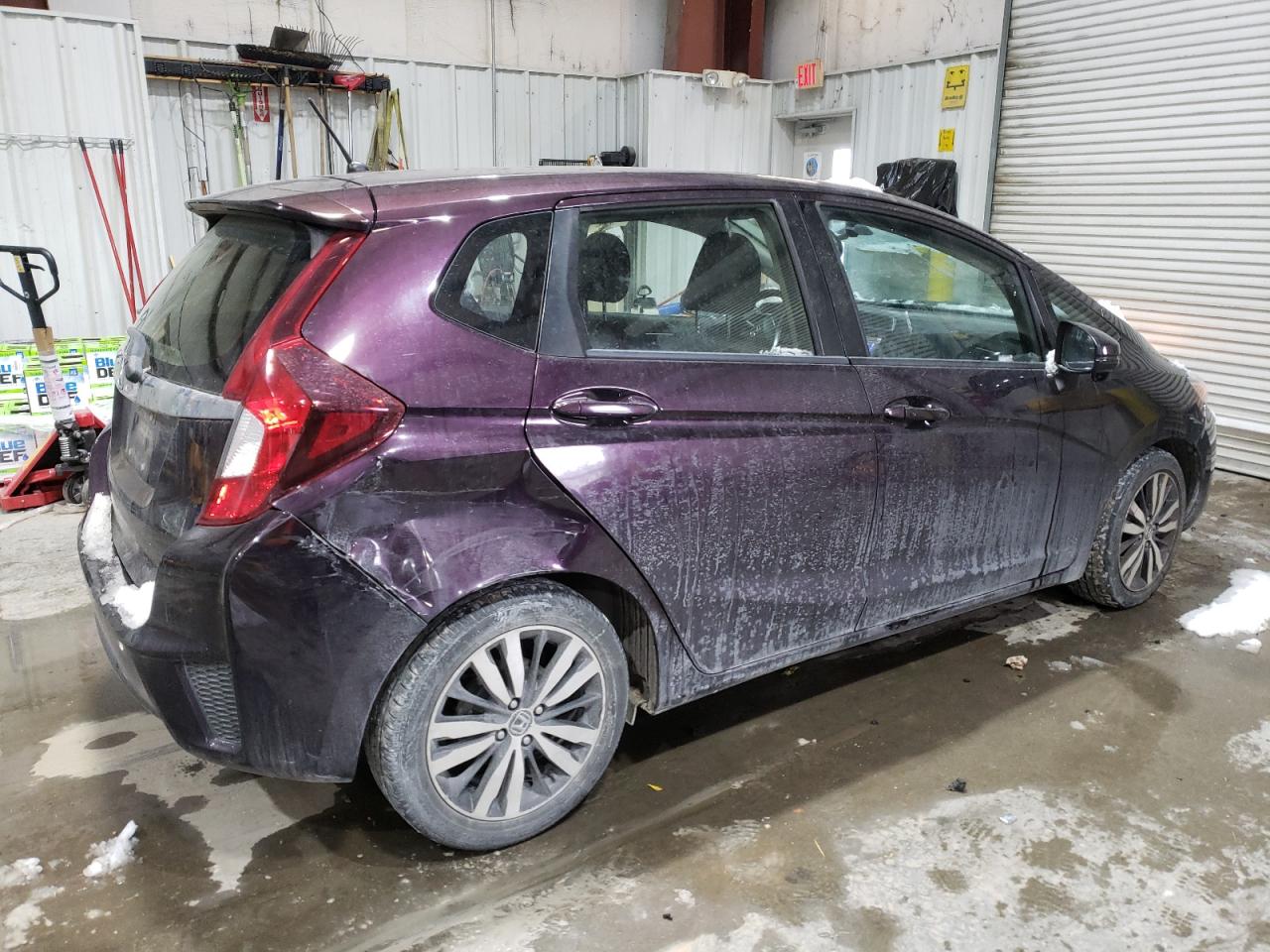 2016 Honda Fit VIN JHMGK5H74GX033428 Copart auction photo, rear end / hail damage thumbnail 3